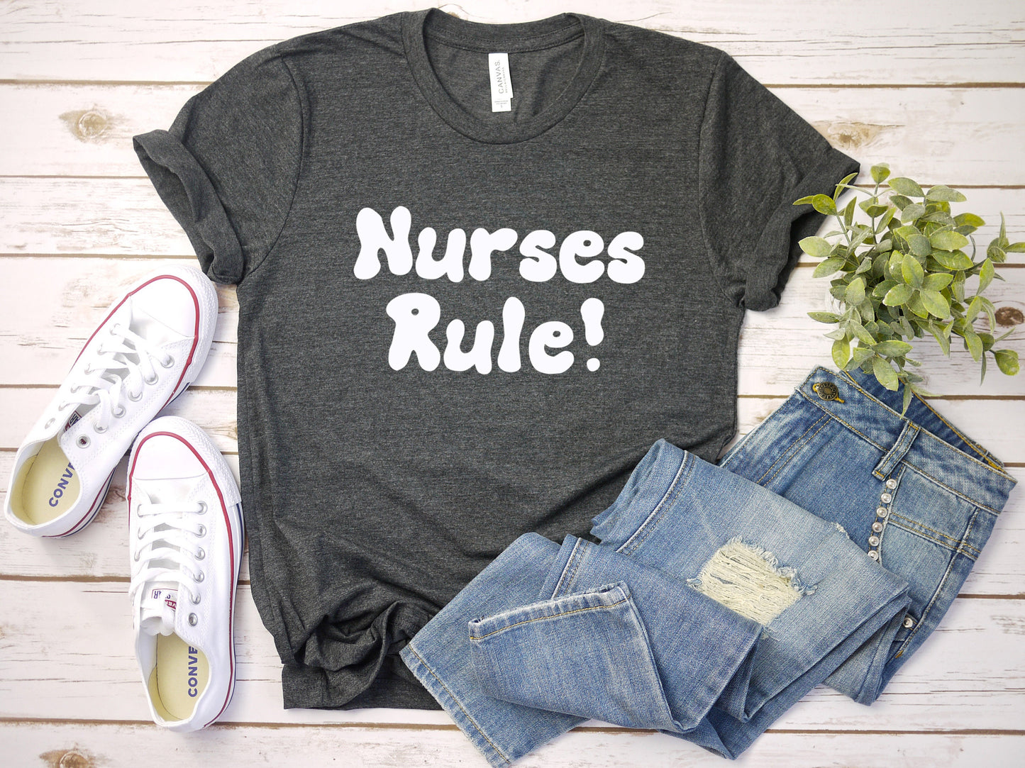 Nurses Rule Shirt, I love nurses shirt, Awesome gift shirt for nurses, gift shirt for a special nurse, Thank you gift shirt for nurses