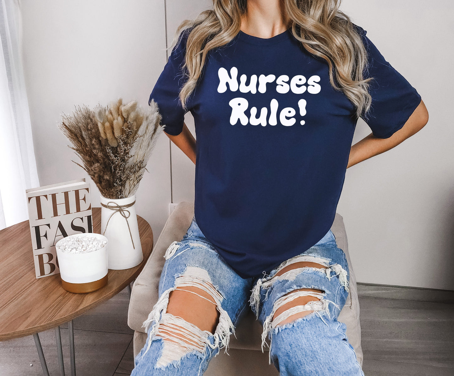 Nurses Rule Shirt, I love nurses shirt, Awesome gift shirt for nurses, gift shirt for a special nurse, Thank you gift shirt for nurses