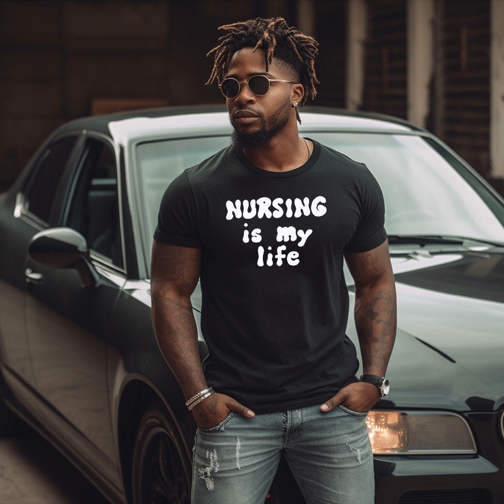 Nursing Is My Life Shirt, I love nurses shirt, Awesome gift shirt for nurses, gift shirt for special nurse, Thank you gift shirt for nurses