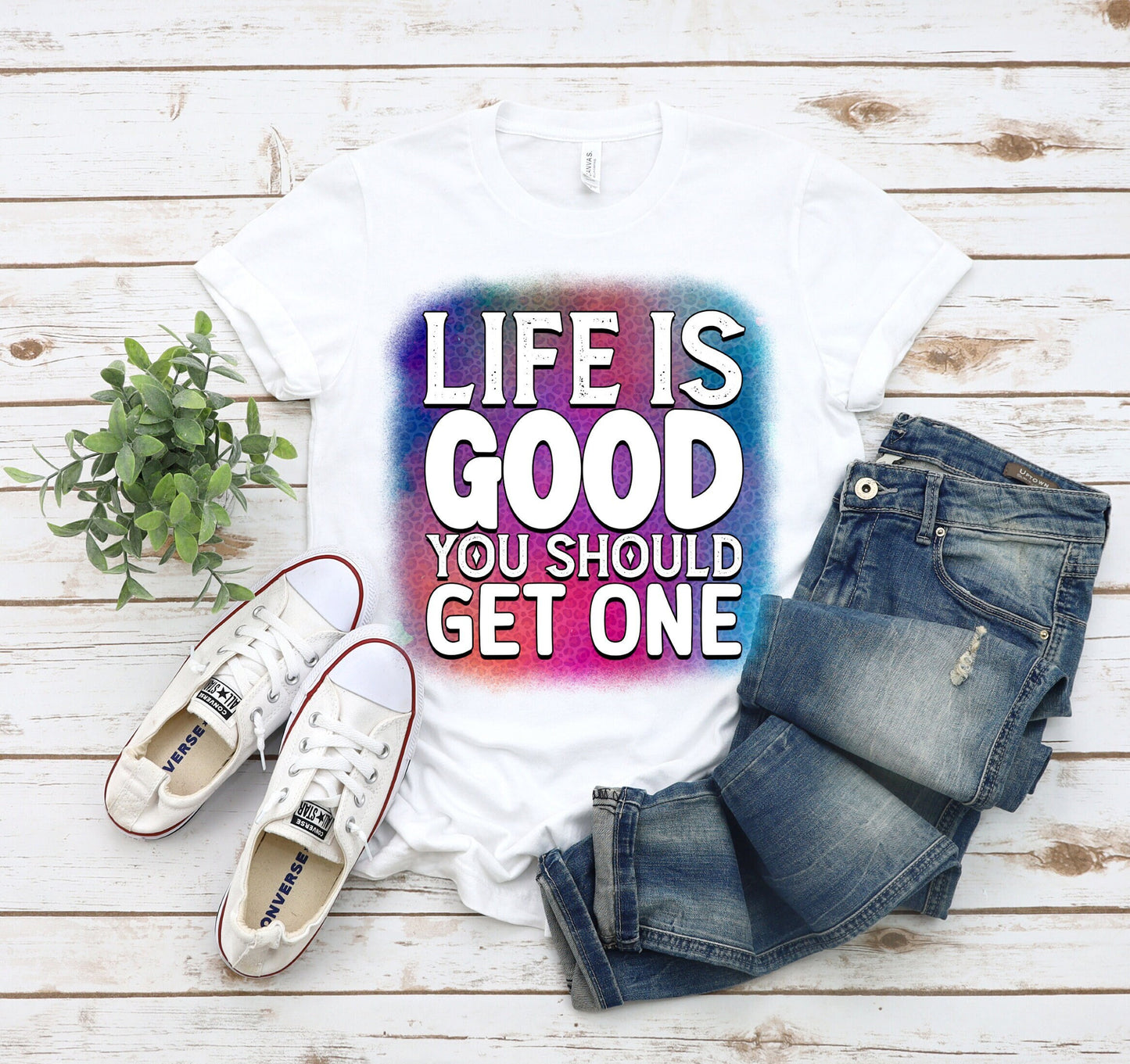 Hilarious and Colorful Life Is Good You Should Get One Shirt. The Shirt Will Make You The Life of The Party. Get Great Laughs While Inspiring Few People and Insulting the Haters. Don't Wait! Get Your Today.  www.scorpiontees.etsy.com