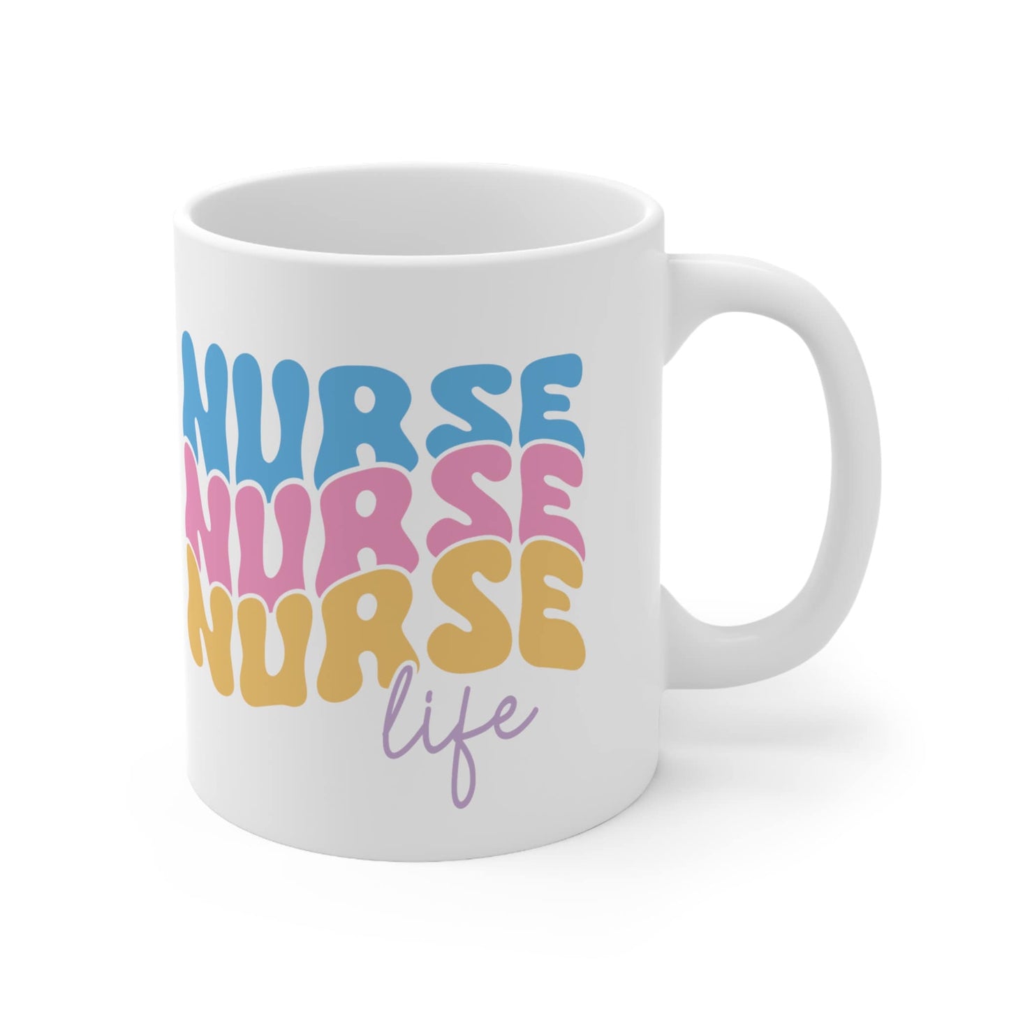 Nurse Nurse Nurse life Mug, I love nurses Mug, Awesome gift Mug for nurses, gift Mug for a special nurse, Thank you gift Mug for nurses