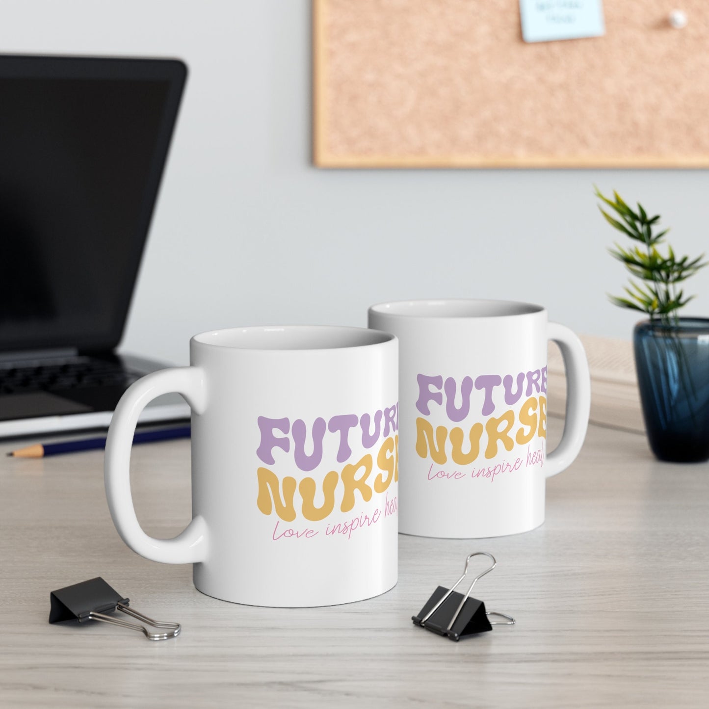 Future Nurse loving Nursing Mug, I love nurses Mug, Awesome gift Mug for nurses, gift Mug for a special nurse, Thank you gift Mug for nurses