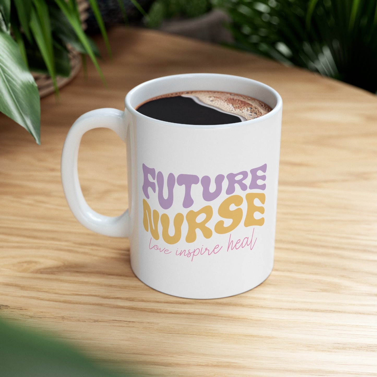 Future Nurse loving Nursing Mug, I love nurses Mug, Awesome gift Mug for nurses, gift Mug for a special nurse, Thank you gift Mug for nurses