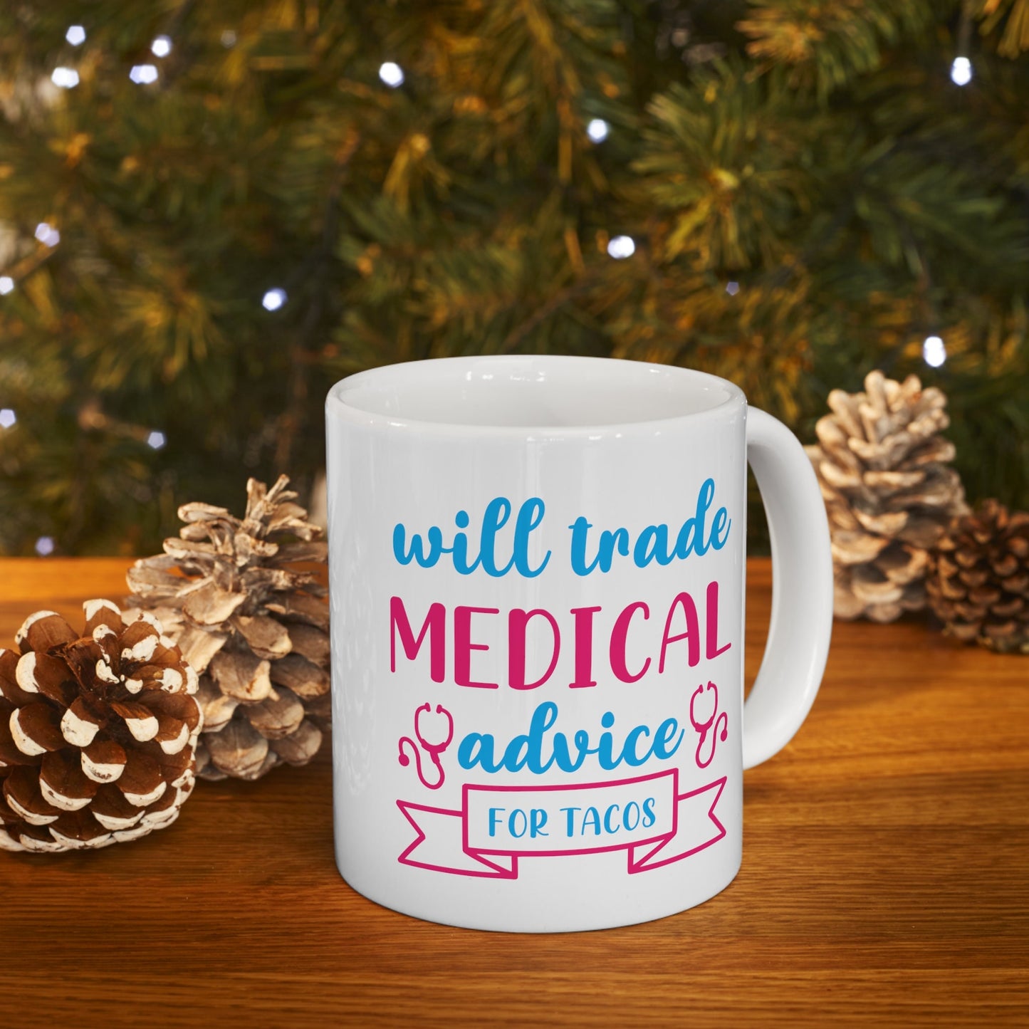 Trade Medical advice for Tacos Mug, I love nurses Mug, Awesome gift Mug for nurse, gift Mug for special nurse, Thank you gift Mug for nurse