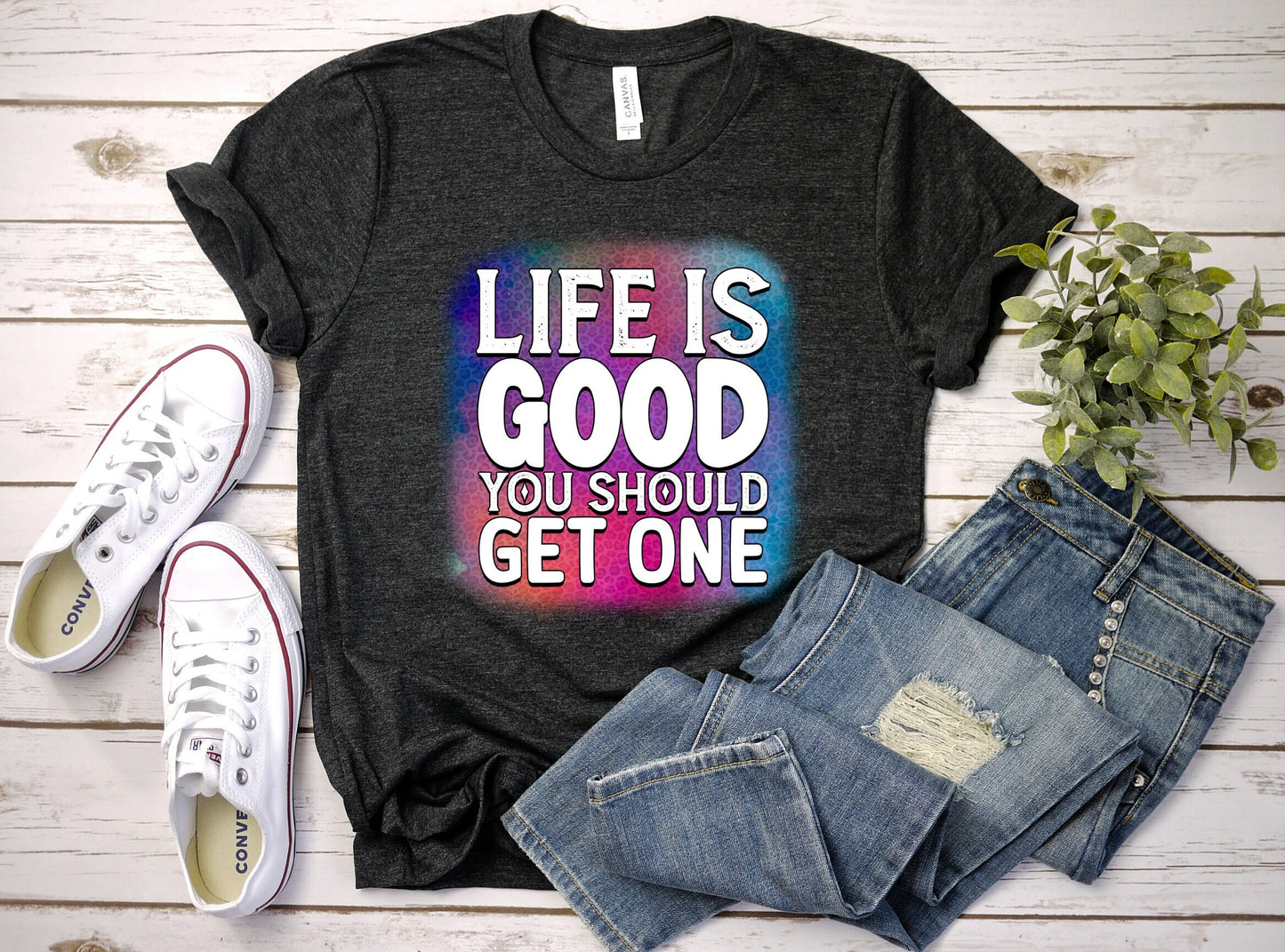 Hilarious and Colorful Life Is Good You Should Get One Shirt. The Shirt Will Make You The Life of The Party. Get Great Laughs While Inspiring Few People and Insulting the Haters. Don't Wait! Get Your Today.  www.scorpiontees.etsy.com