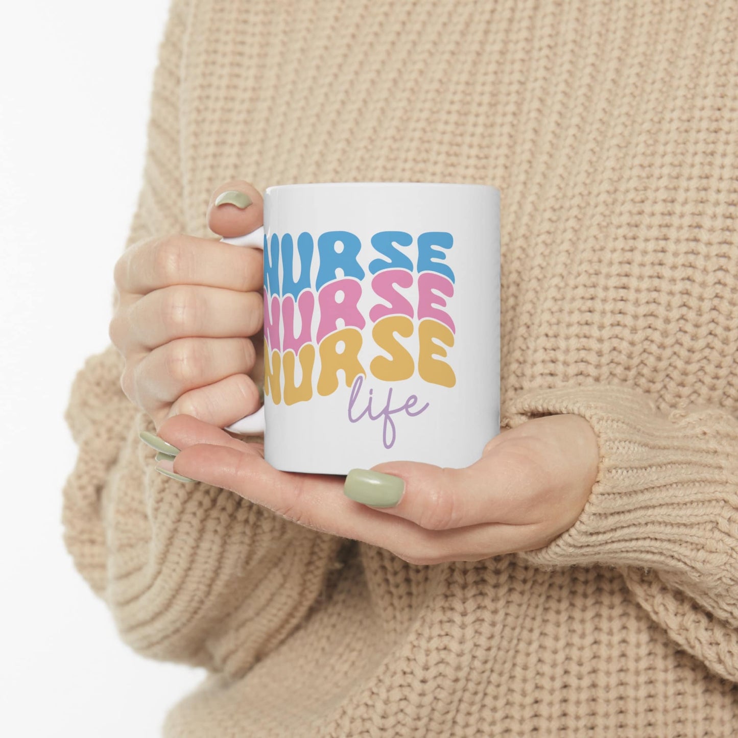 Nurse Nurse Nurse life Mug, I love nurses Mug, Awesome gift Mug for nurses, gift Mug for a special nurse, Thank you gift Mug for nurses