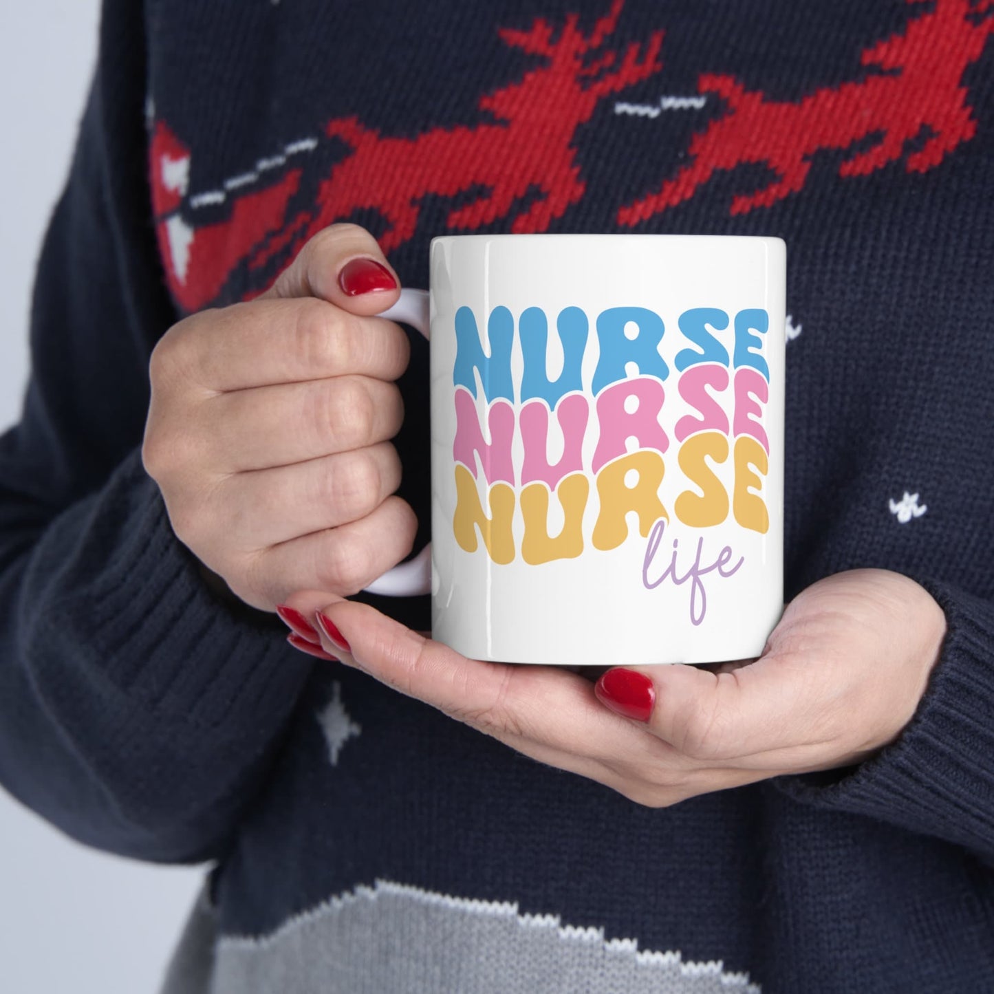 Nurse Nurse Nurse life Mug, I love nurses Mug, Awesome gift Mug for nurses, gift Mug for a special nurse, Thank you gift Mug for nurses
