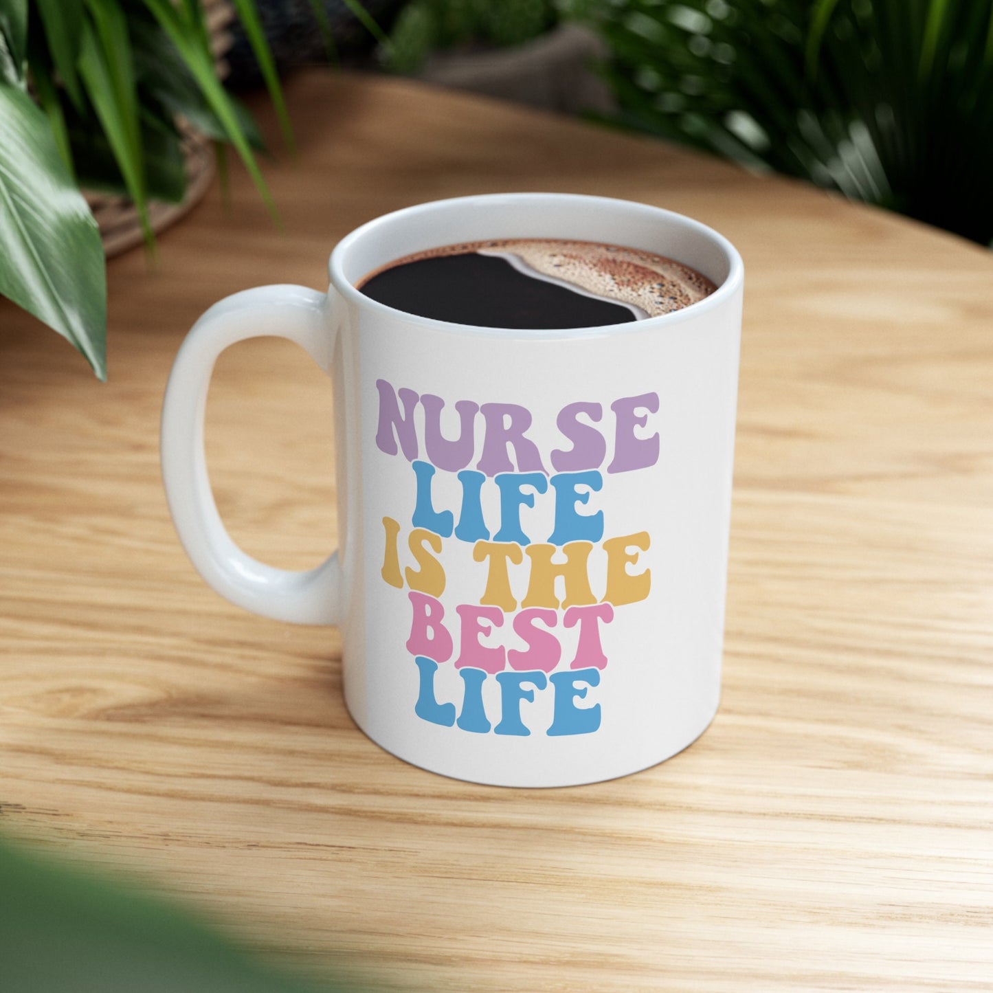 Nuse Life is the best life Mug, I love nurses Mug, Awesome gift Mug for nurses, gift Mug for a special nurse, Thank you gift Mug for nurses