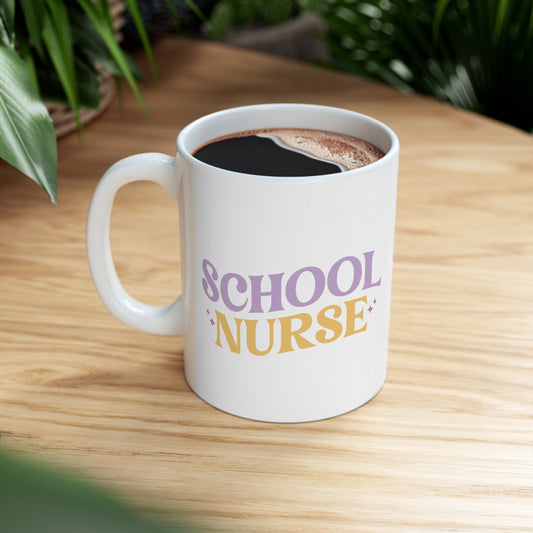 School Nurse Nursing Mug, I love nurses Mug, Awesome gift Mug for nurses, gift Mug for a special nurse, Thank you gift Mug for nurses