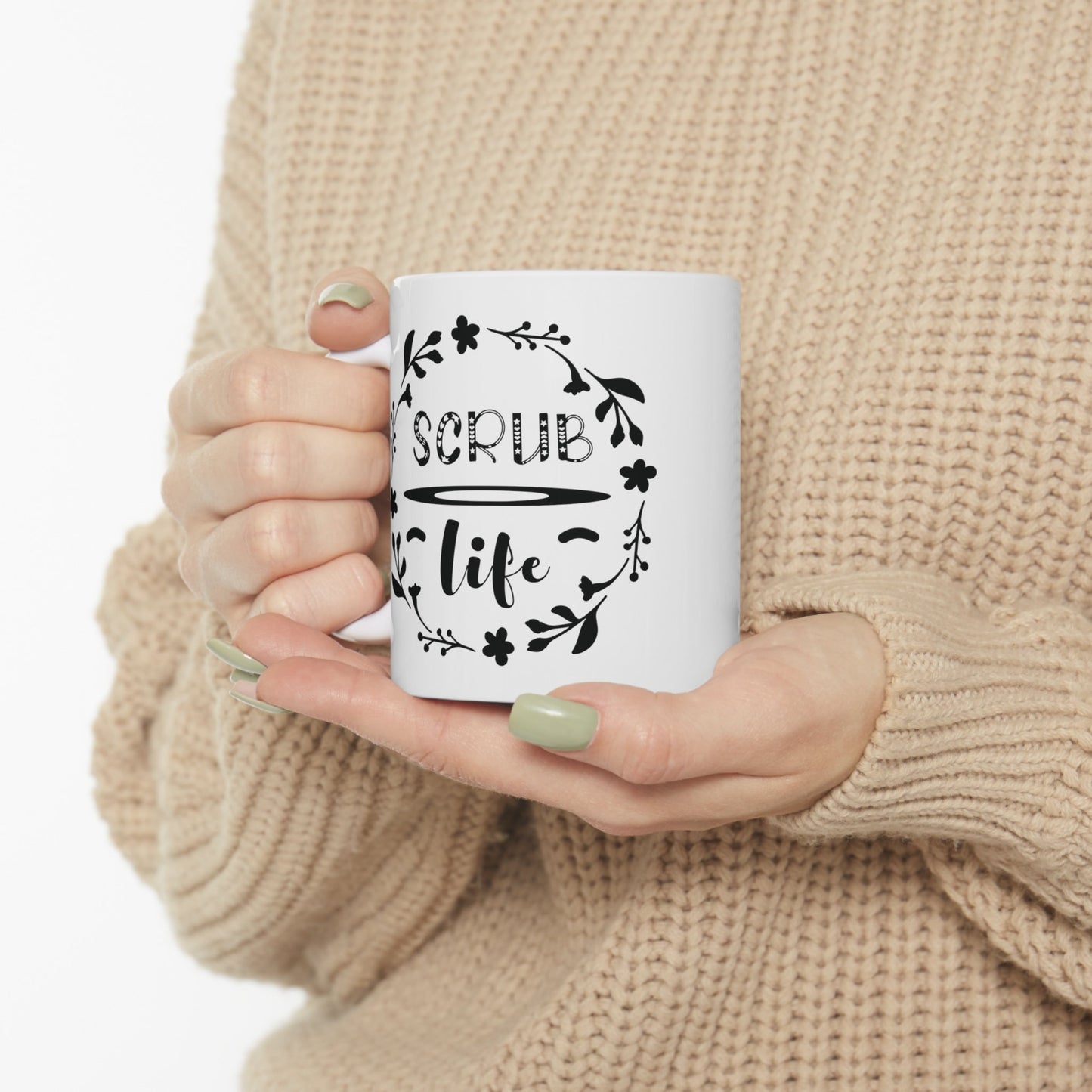 Scrub Life Nursing Mug, I love nurses Mug, Awesome gift Mug for nurses, gift Mug for a special nurse, Thank you gift Mug for nurses