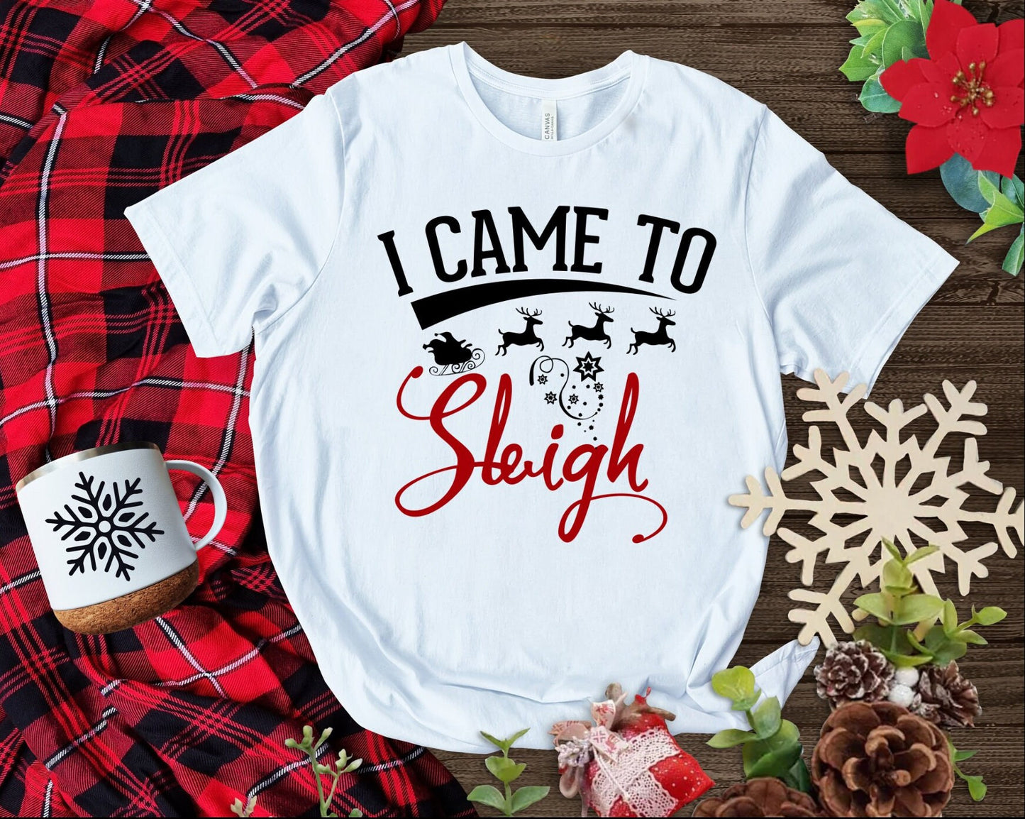 The I Came to Sleigh T-Shirt. Makes the Perfect Gift for Friends, Family, Coworkers or yourself.  Check Out My Shop for even more Fun Designs.
www.scorpiontees.etsy.com