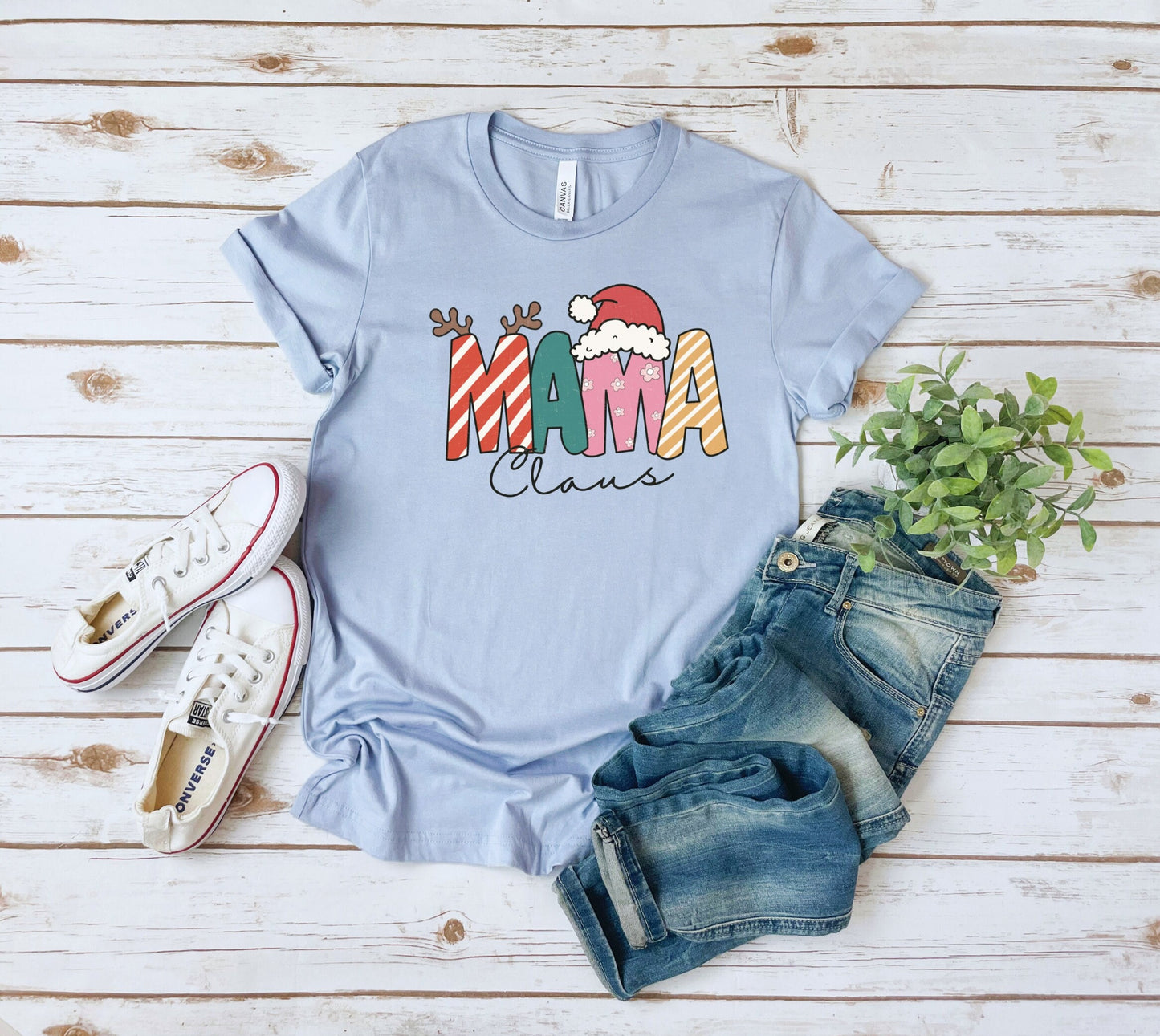 The Christmas Mama Claus Shirt Makes the Perfect Gift for Friends, Family, Coworkers or yourself.  Check Out My Shop for even more Great Designs.
www.scorpiontees.etsy.com