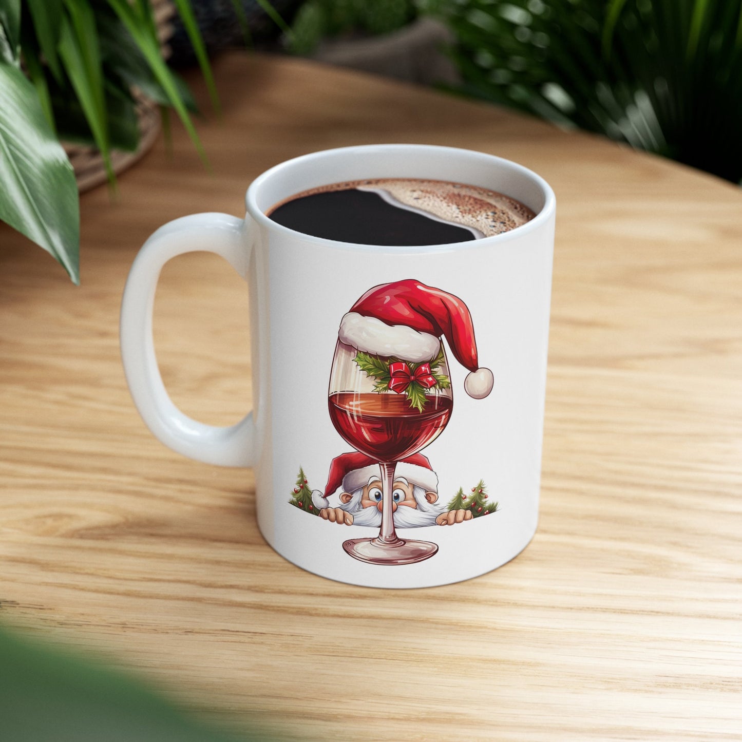 Holiday Spirit Drink Christmas Mug, Perfect Holiday Cheer Coffee Mug, Gift Mug for Christmas Spirit, Cute X-Mas mug for Family and friends