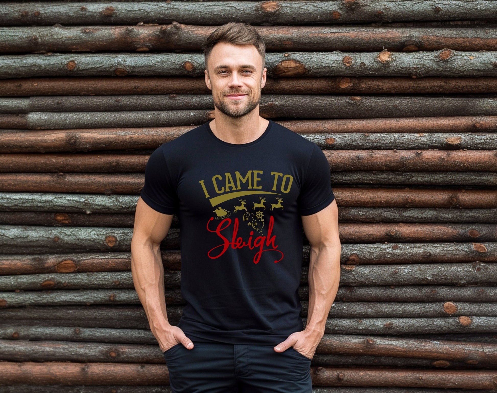 The I Came to Sleigh T-Shirt. Makes the Perfect Gift for Friends, Family, Coworkers or yourself.  Check Out My Shop for even more Fun Designs.
www.scorpiontees.etsy.com